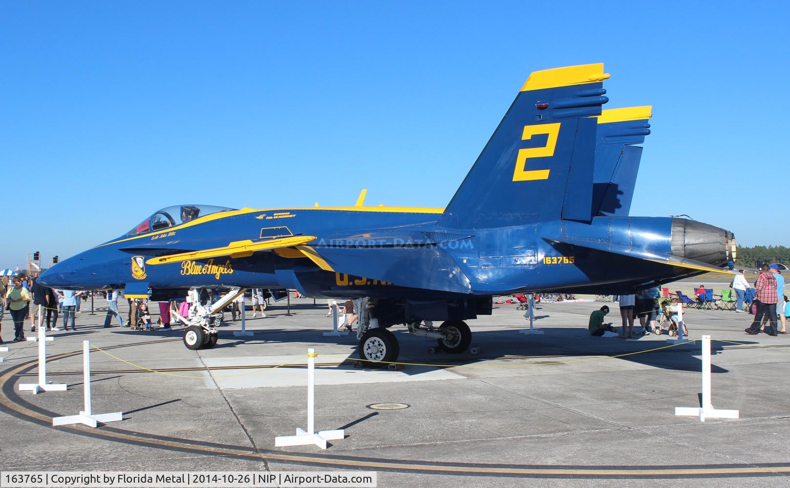 163765, 1989 McDonnell Douglas F/A 18C Hornet C/N 0845/C122, Blue Angels