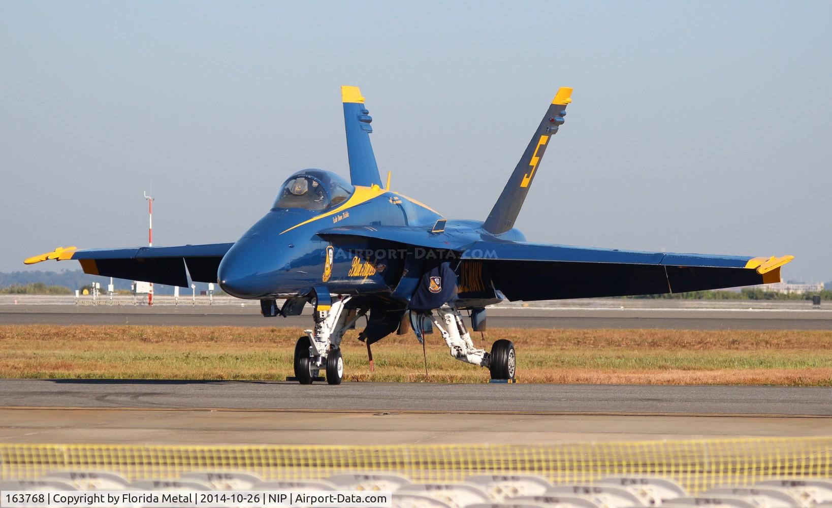 163768, 1989 McDonnell Douglas F/A-18C Hornet C/N 0848/C125, Blue Angels