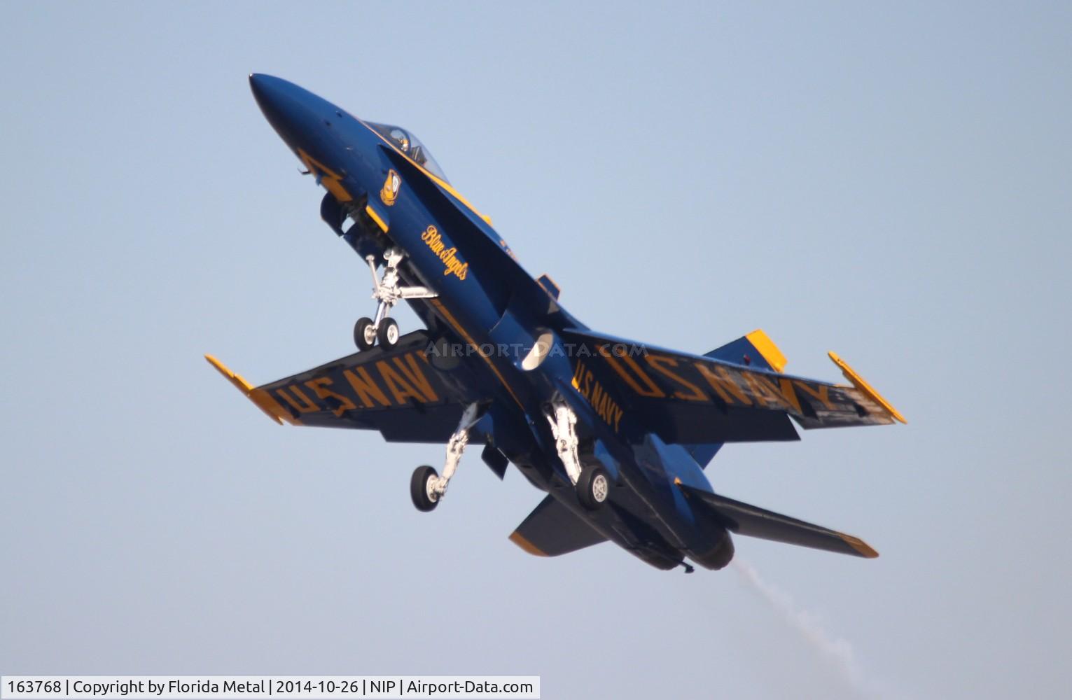 163768, 1989 McDonnell Douglas F/A-18C Hornet C/N 0848/C125, Blue Angels