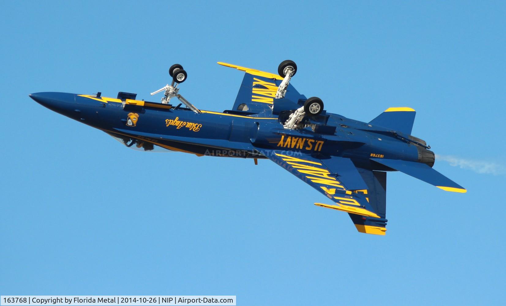 163768, 1989 McDonnell Douglas F/A-18C Hornet C/N 0848/C125, Blue Angels