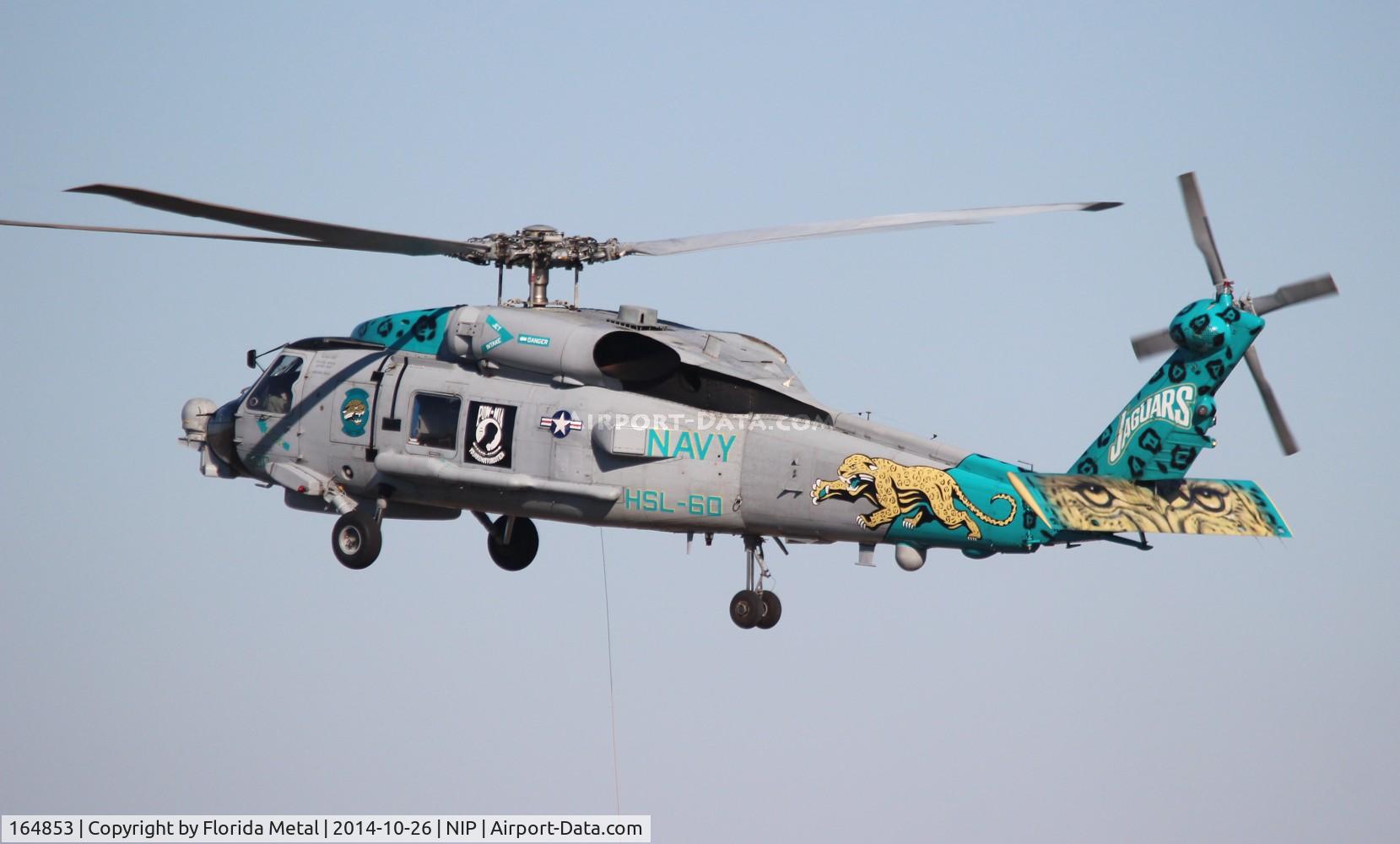 164853, Sikorsky SH-60B Seahawk C/N 70-1936, Jacksonville Jaguars SH-60