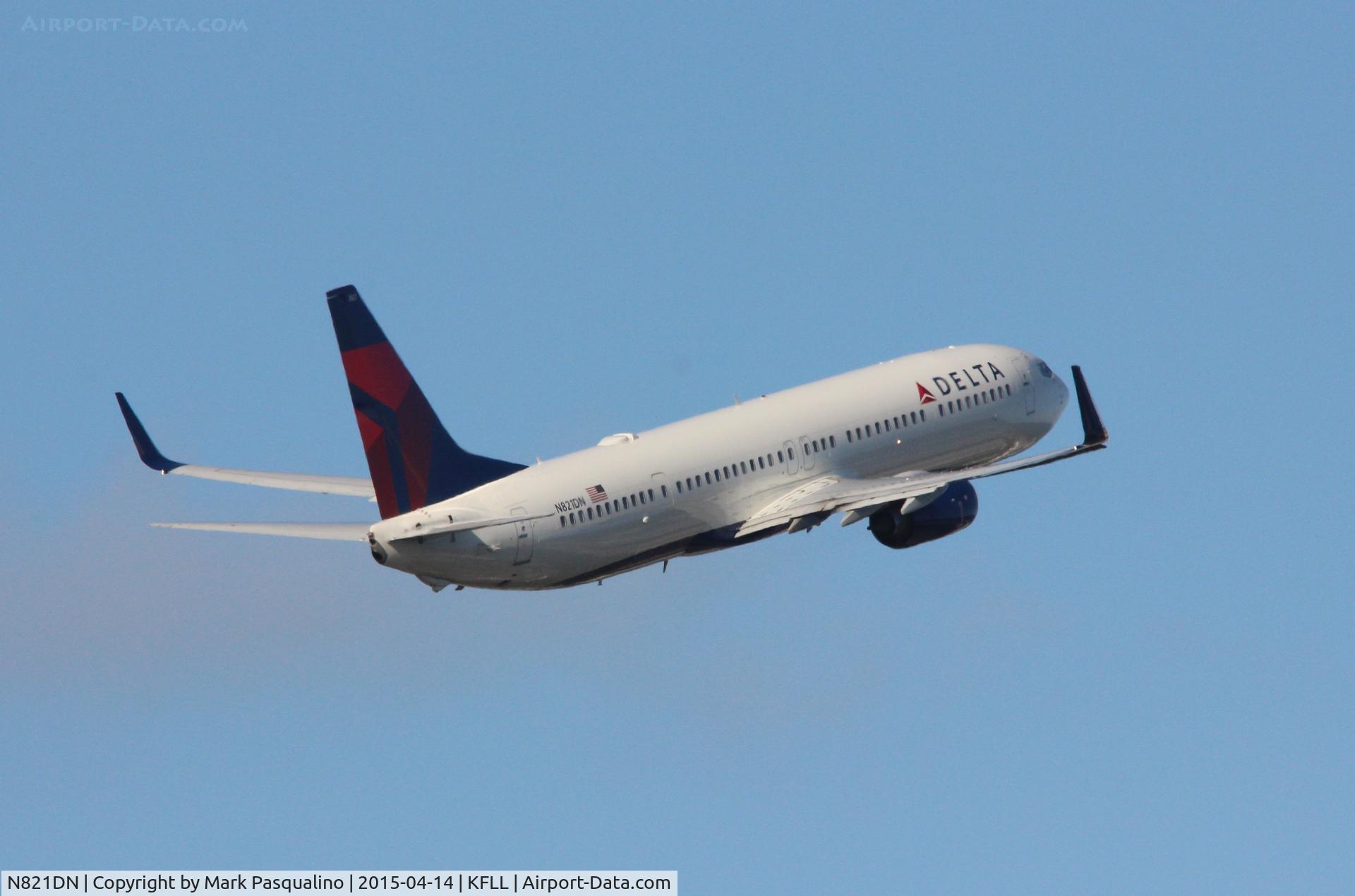 N821DN, 2014 Boeing 737-932/ER C/N 31932, Boeing 737-900ER