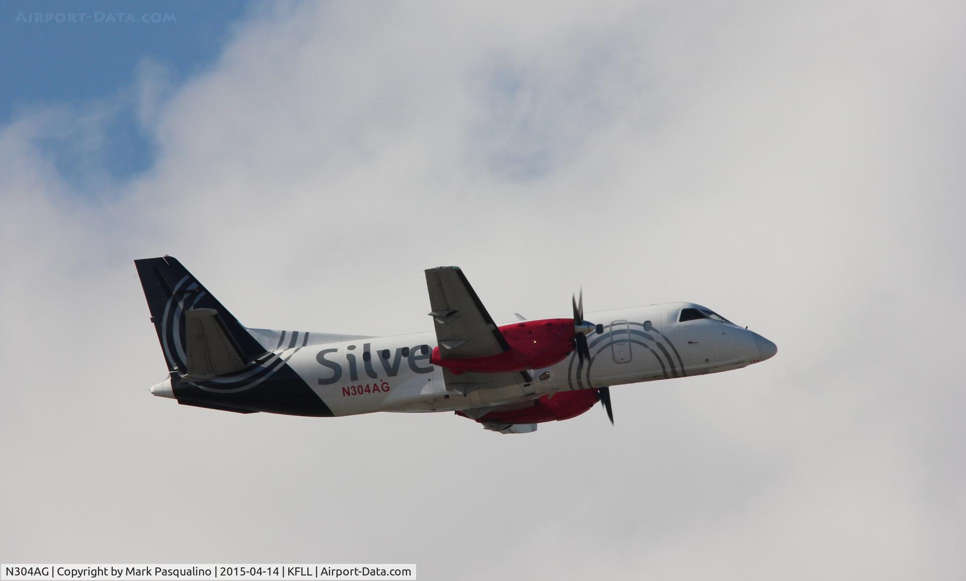 N304AG, 1997 Saab 340B C/N 340B-418, SAAB 340B
