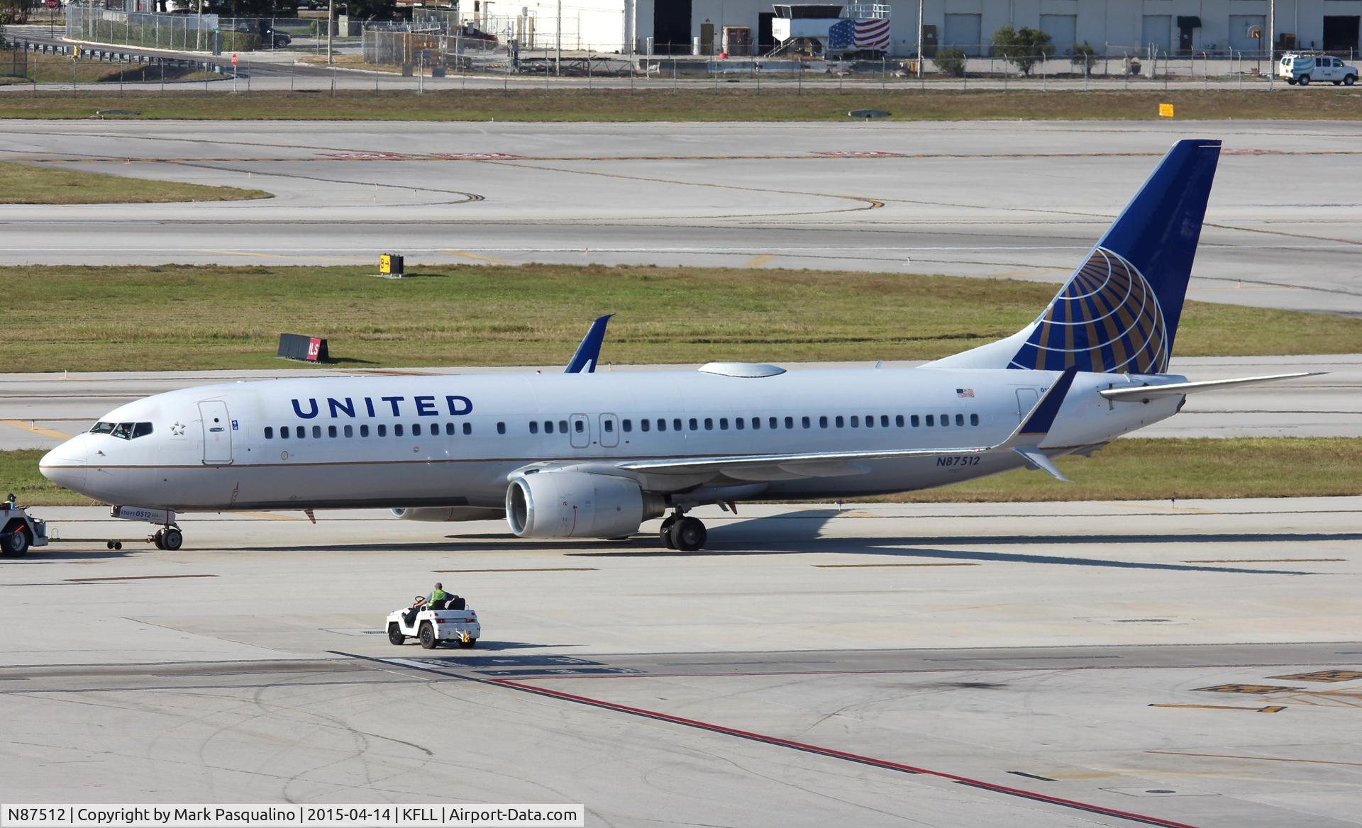 N87512, 2008 Boeing 737-824 C/N 33458, Boeing 737-800