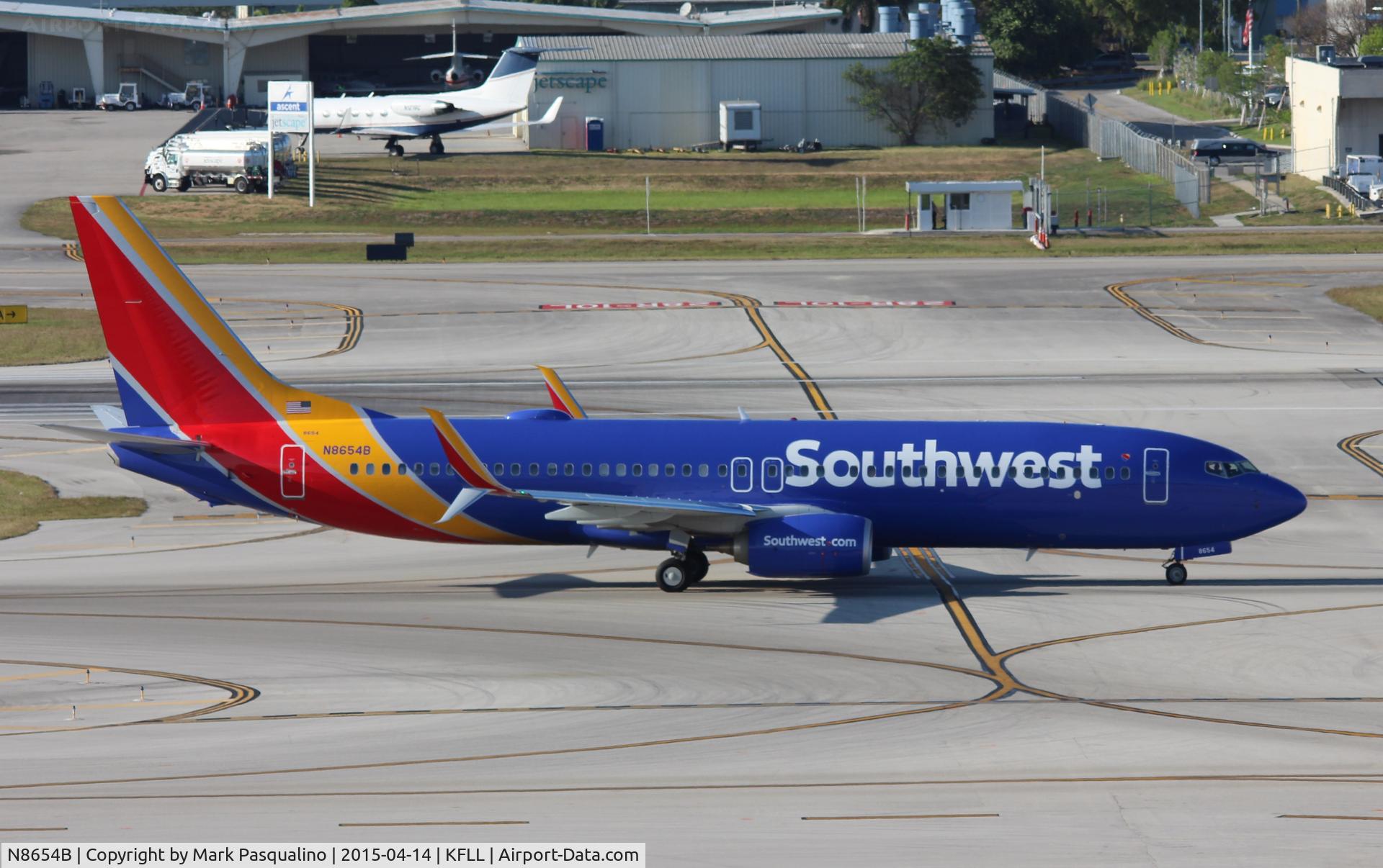 N8654B, 2014 Boeing 737-8H4 C/N 37045, Boeing 737-800