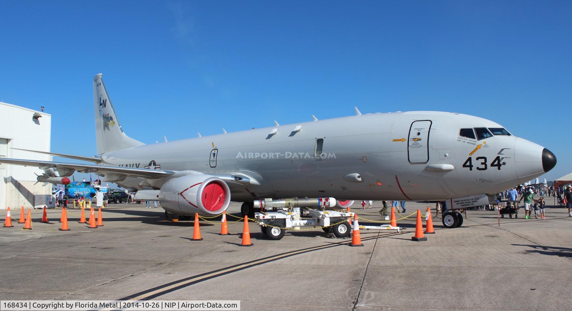 168434, 2012 Boeing P-8A Poseidon C/N 40814, P-8A Poseidon