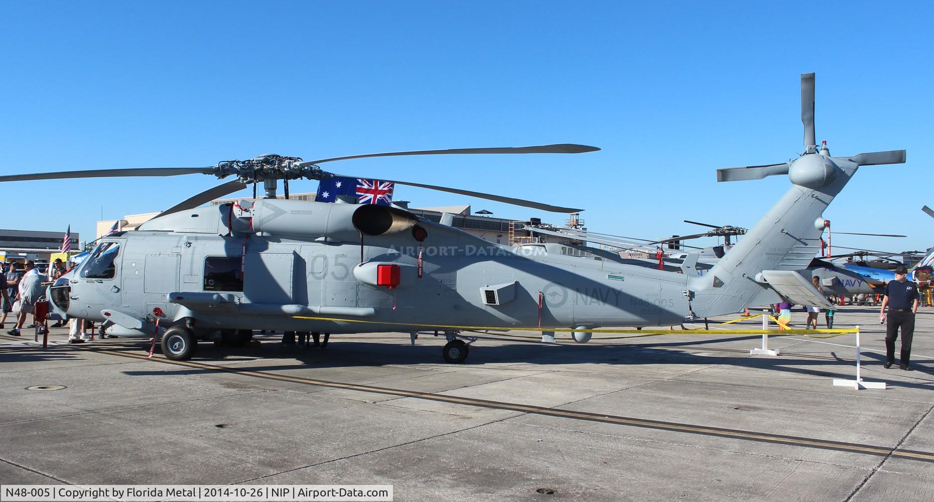 N48-005, 2014 Sikorsky MH-60R Seahawk C/N 704333, Royal Australian Navy MH-60R