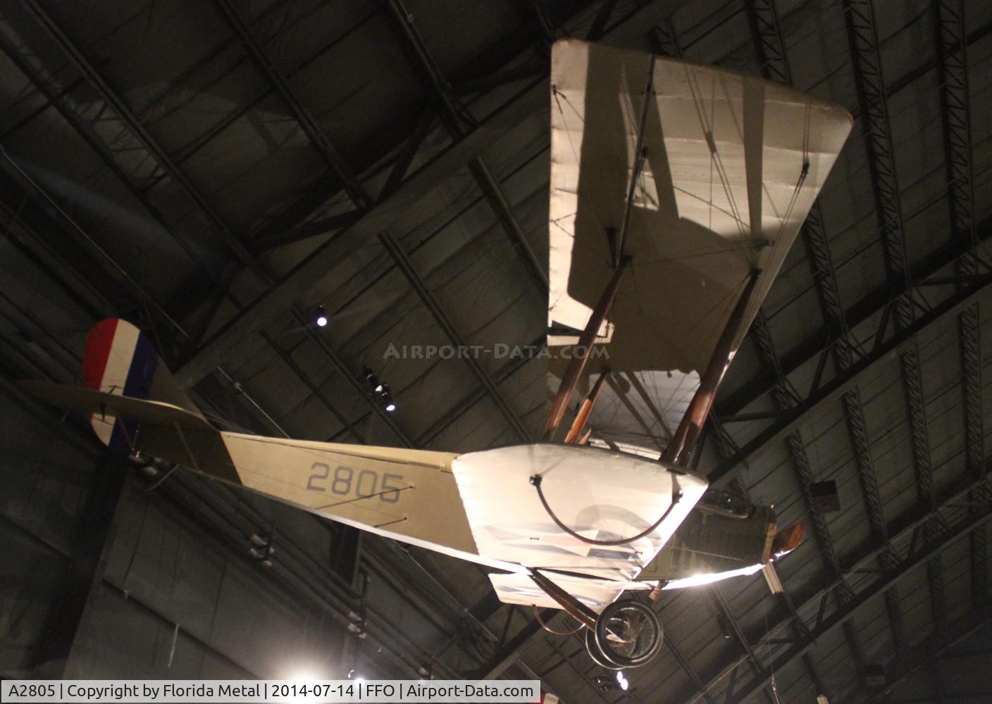 A2805, 1918 Curtiss JN-4D Jenny C/N 278, JN-4D
