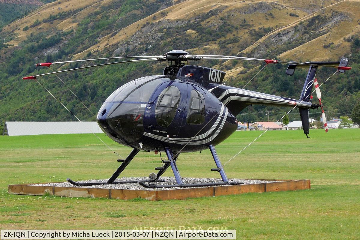 ZK-IQN, Hughes 369E C/N 0170E, At Queenstown