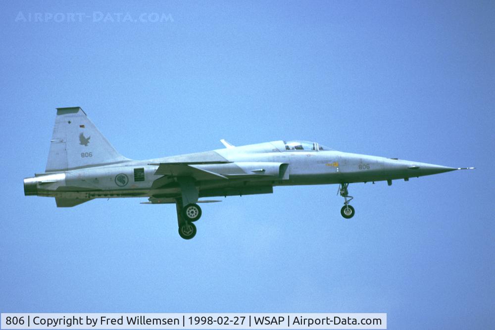 806, Northrop F-5E Tiger II C/N Not found 806, 141 sq aircraft