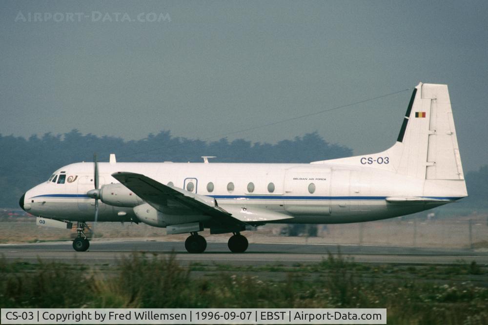 CS-03, 1976 Hawker Siddeley HS.748 Series 2A C/N 1743, 