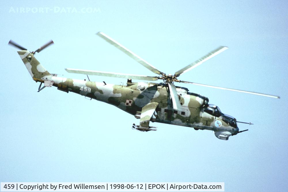 459, 1984 Mil Mi-24D Hind D C/N 410459, 49psb aircraft