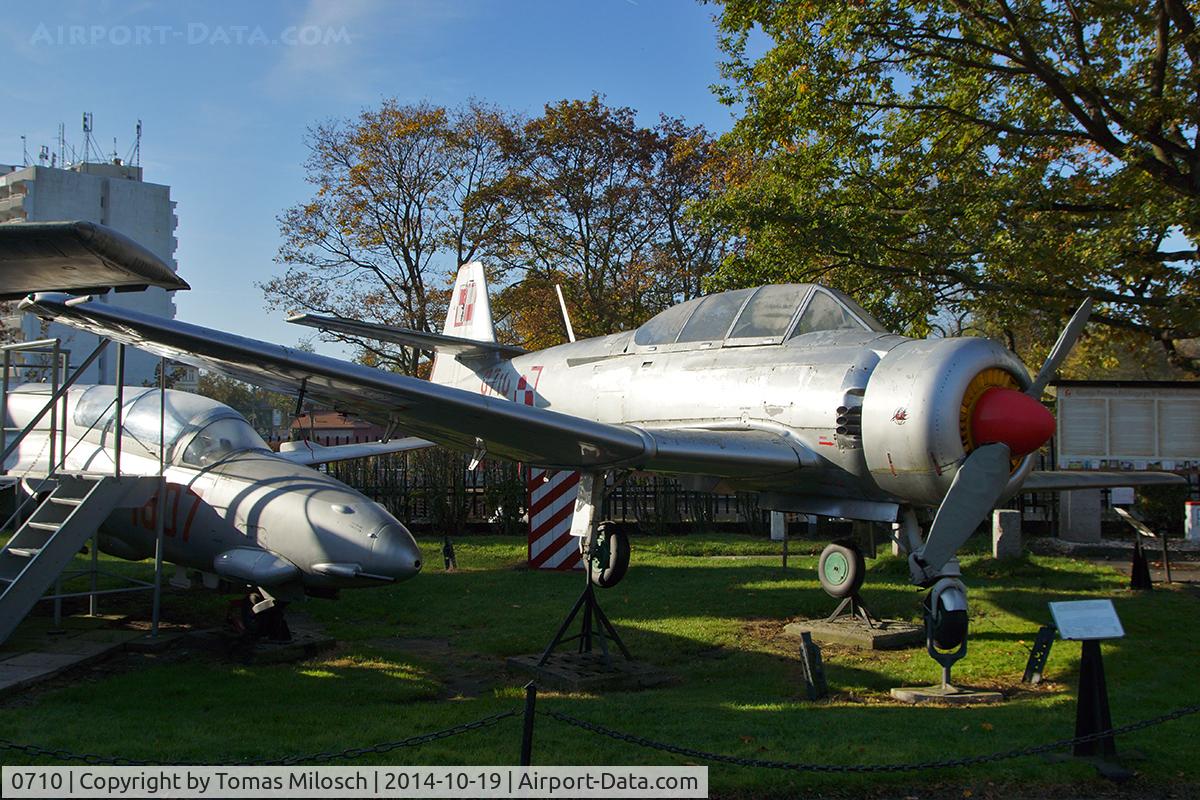 0710, PZL-Mielec TS-8 Bies C/N 1E0710, Polish Army Museum Kolobrzeg is displaying several aircraft of the Polish Air Force
