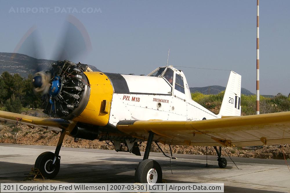 201, PZL-Mielec M-18 Dromader C/N 1Z012-01, 