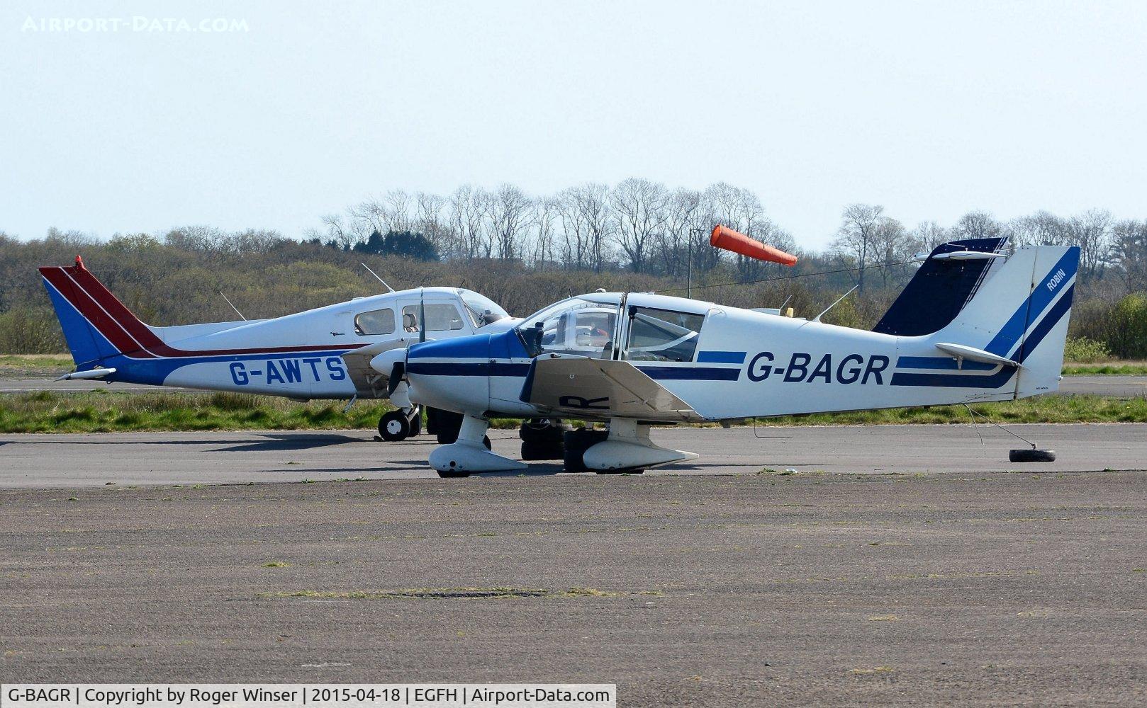 G-BAGR, 1972 Robin DR-400-140 Major C/N 753, Visiting Robin DR400 Major