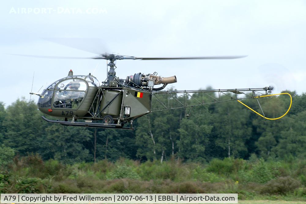 A79, Sud Aviation SA-318C Alouette II C/N 2138/C742/A214, 