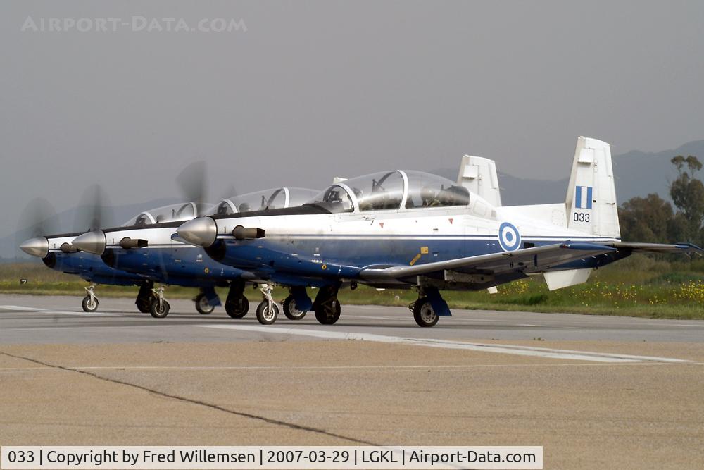 033, 2003 Raytheon T-6A Texan II C/N PG-33, 
