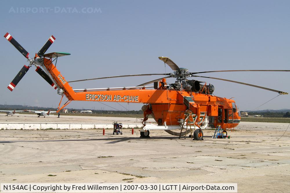 N154AC, 1967 Sikorsky S-64E C/N 64037, Erickson Air Crane
