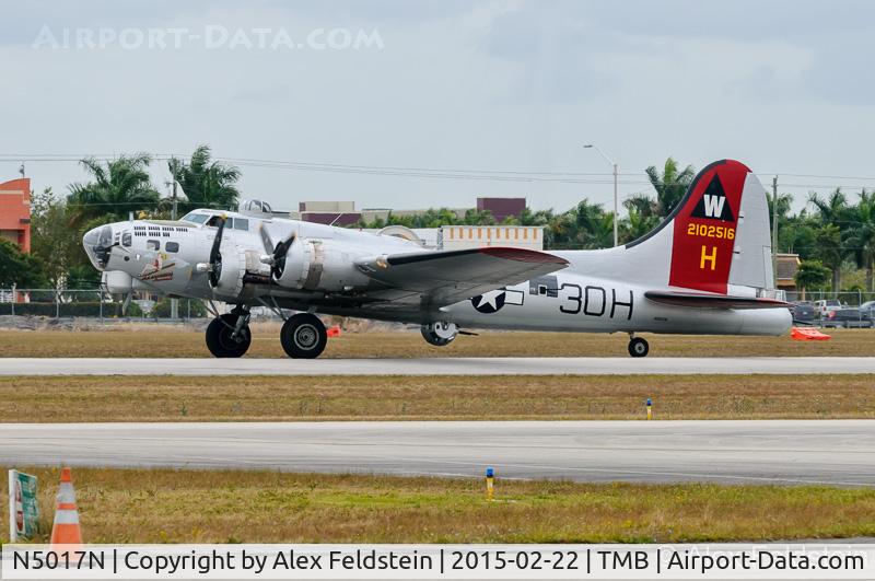 N5017N, 1944 Lockheed/Vega (Boeing) B-17G-105-VE Flying Fortress C/N 8649, Tamiami