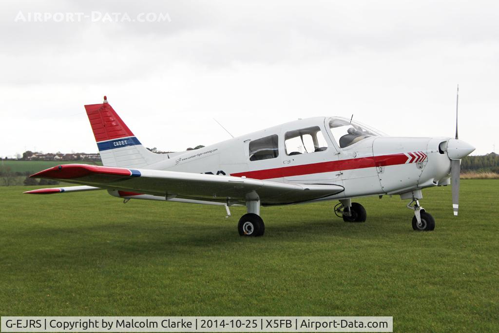 G-EJRS, 1989 Piper PA-28-161 Cadet C/N 2841115, Piper PA-28-161 at Fishburn Airfield UK, October 25th 2014.