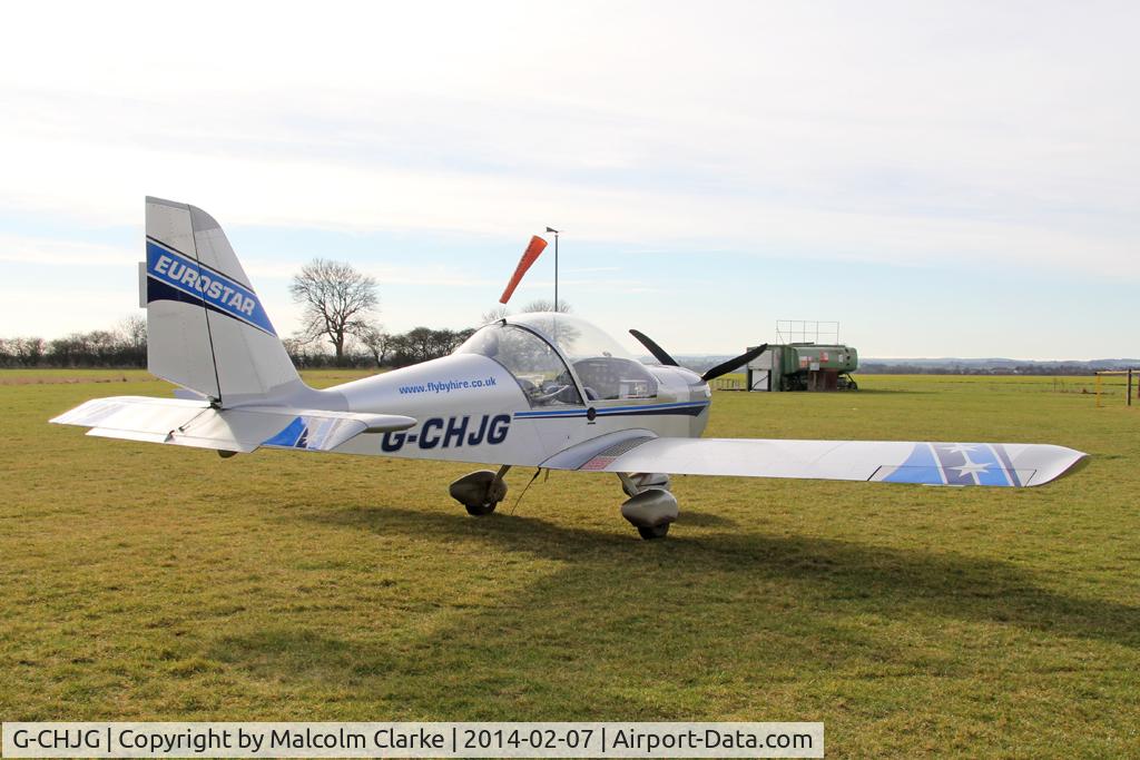 G-CHJG, 2012 Cosmik EV-97 TeamEurostar UK C/N 3938, Cosmik EV-97 TeamEurostar UK at Fishburn Airfield UK, February 7th 2015.