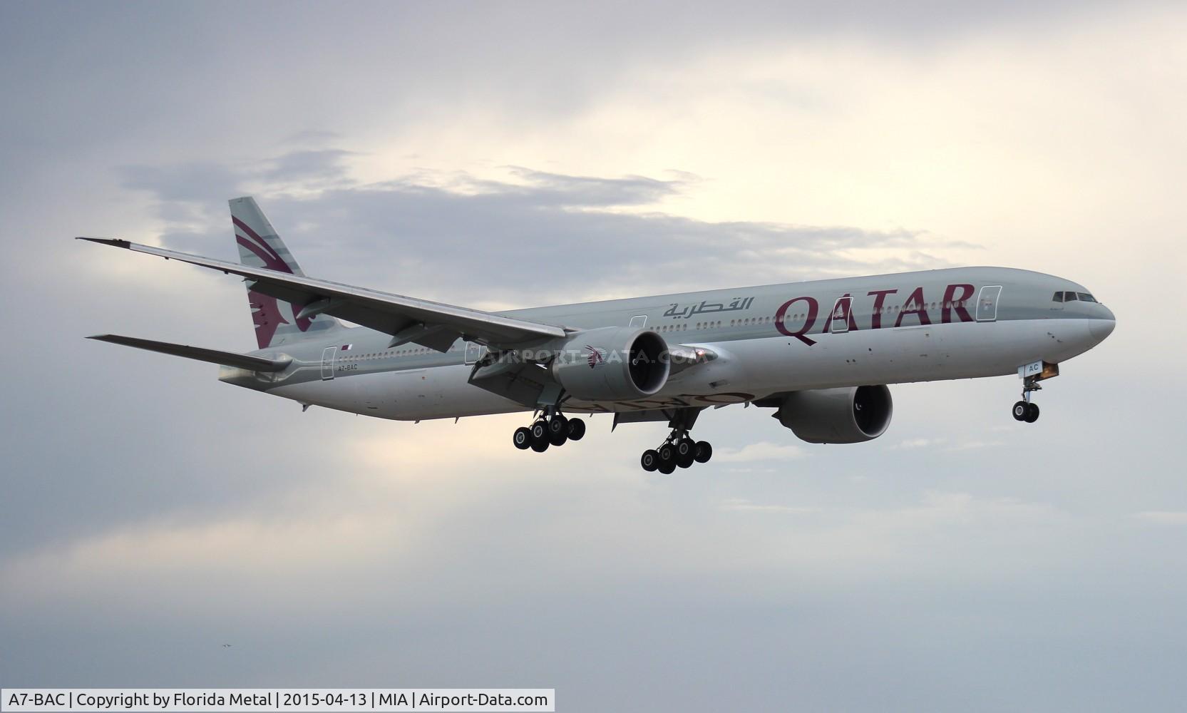 A7-BAC, 2008 Boeing 777-3DZ/ER C/N 36010/731, Qatar