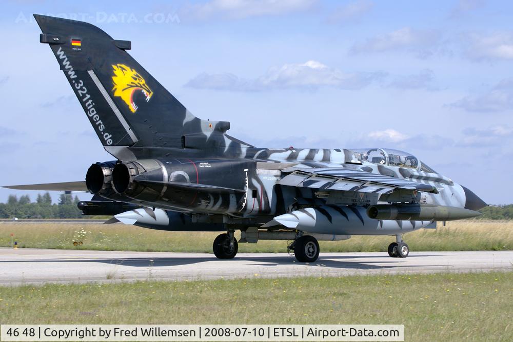 46 48, Panavia Tornado ECR C/N 881/GS281/4348, JB32 aircraft