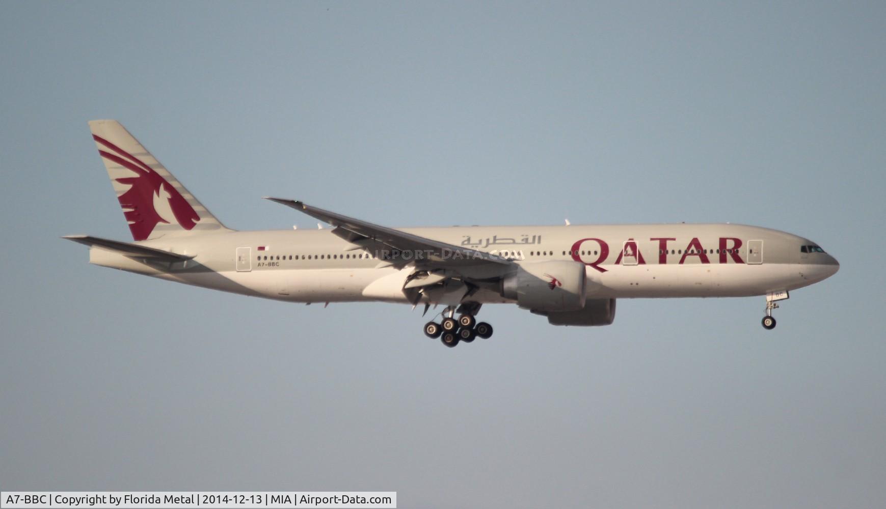 A7-BBC, 2009 Boeing 777-2DZ/LR C/N 36015, Qatar