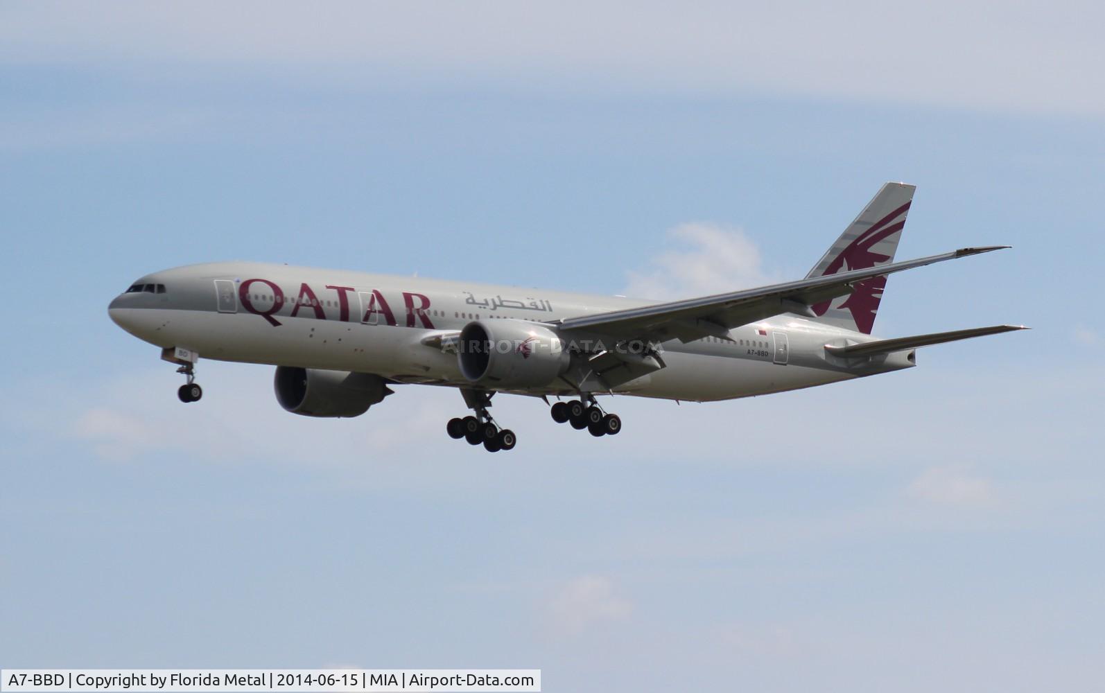 A7-BBD, 2009 Boeing 777-2DZ/LR C/N 36016, Qatar