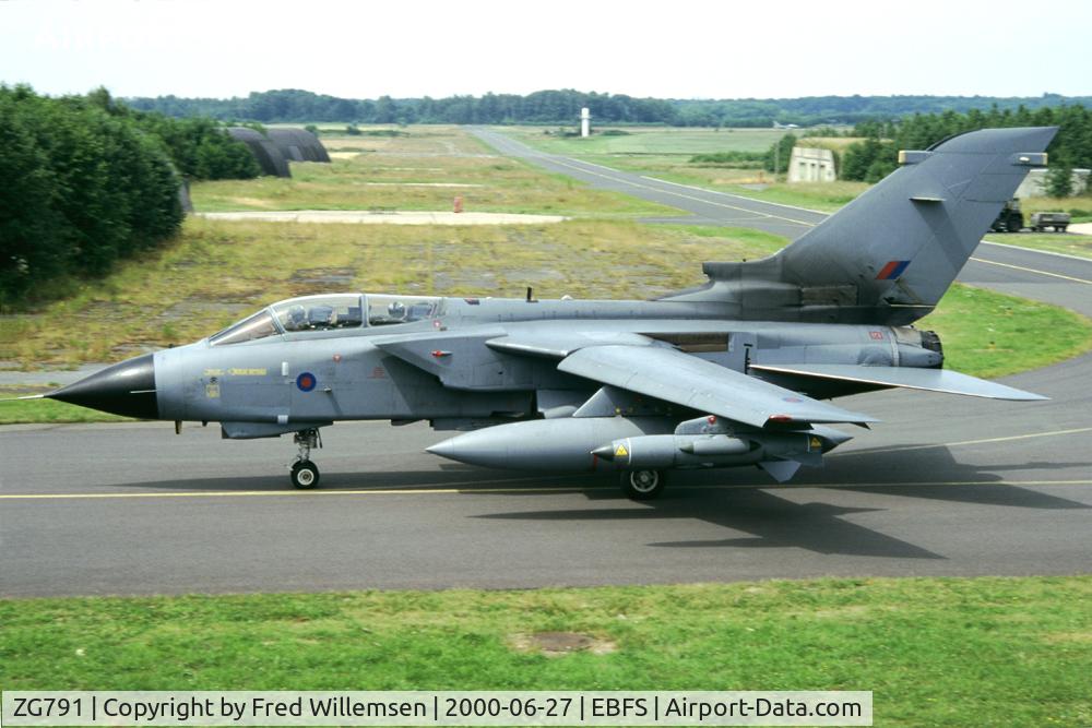 ZG791, 1992 Panavia Tornado GR.4 C/N 913/BS190/3454, 9 sq aircraft