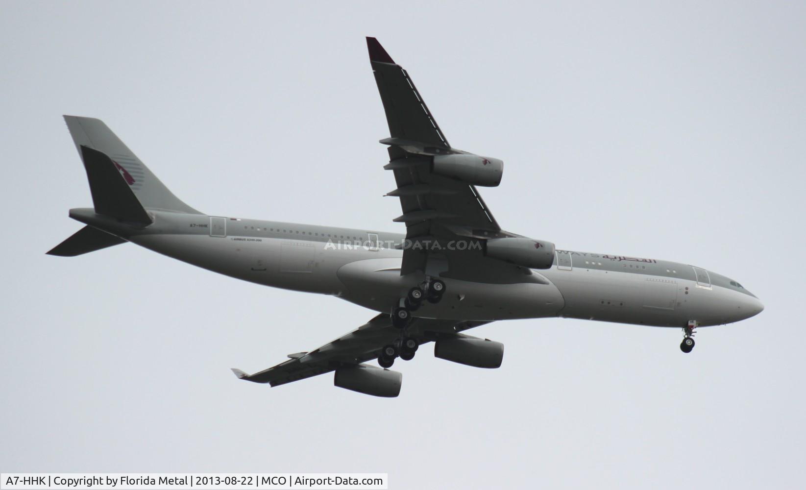 A7-HHK, 1993 Airbus A340-211 C/N 026, Qatar Royal Flight A340-200