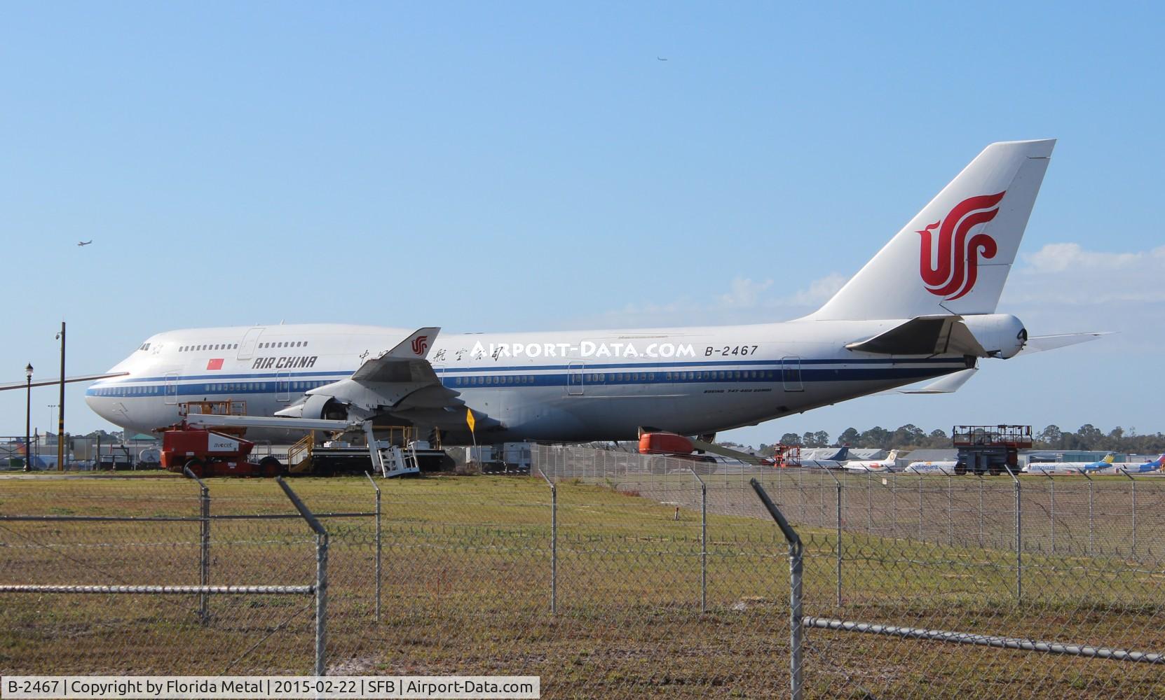 B-2467, 1997 Boeing 747-4J6M C/N 28754, Air China 747-400