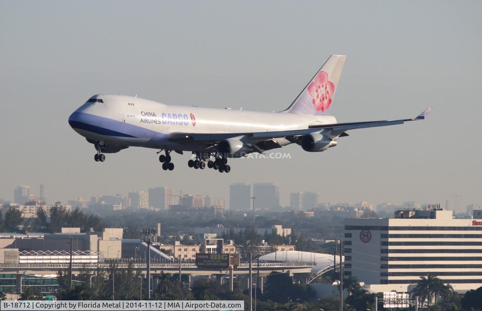 B-18712, 2003 Boeing 747-409F/SCD C/N 33729, China Airlines Cargo