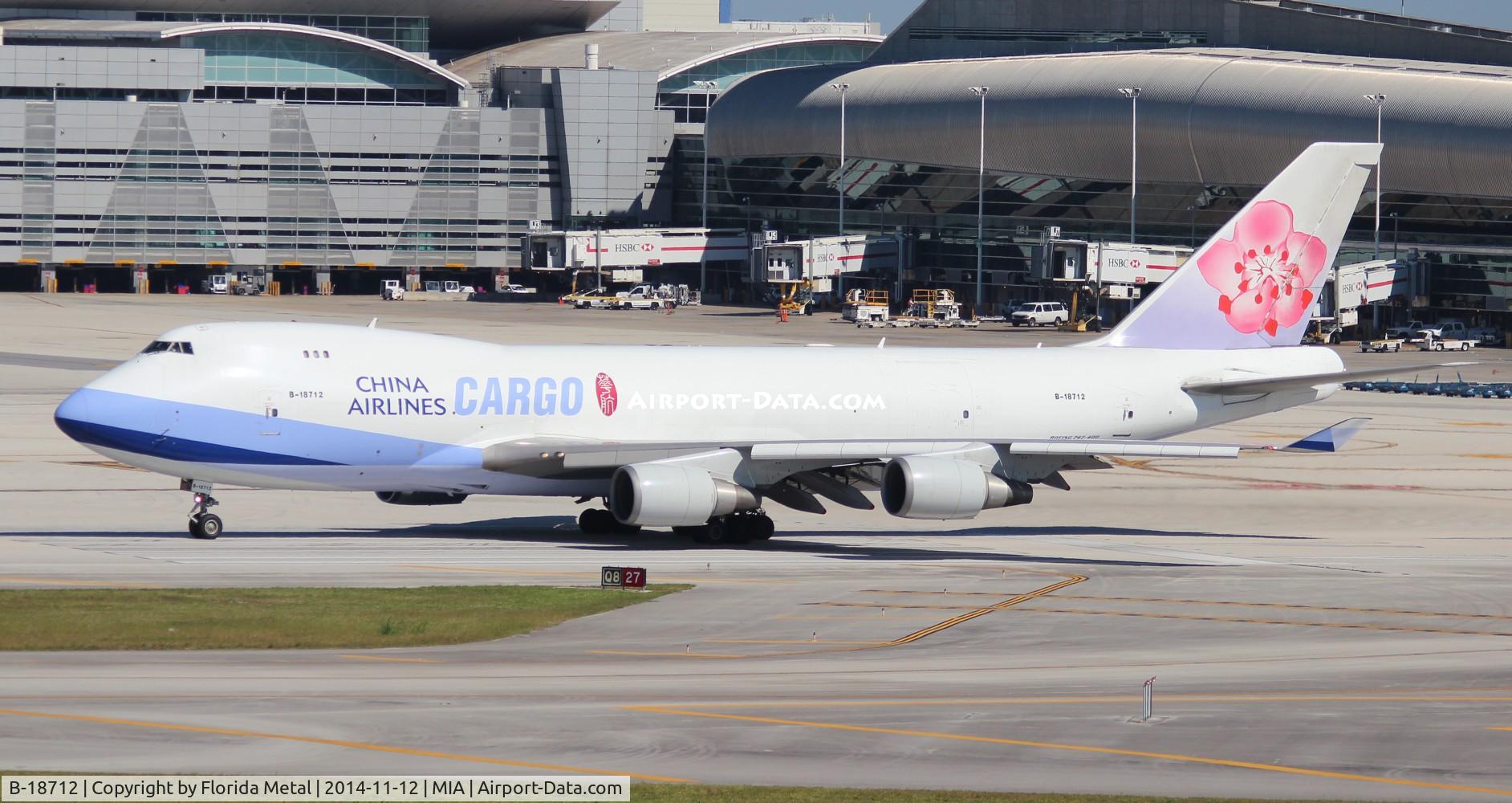 B-18712, 2003 Boeing 747-409F/SCD C/N 33729, China Airlines Cargo