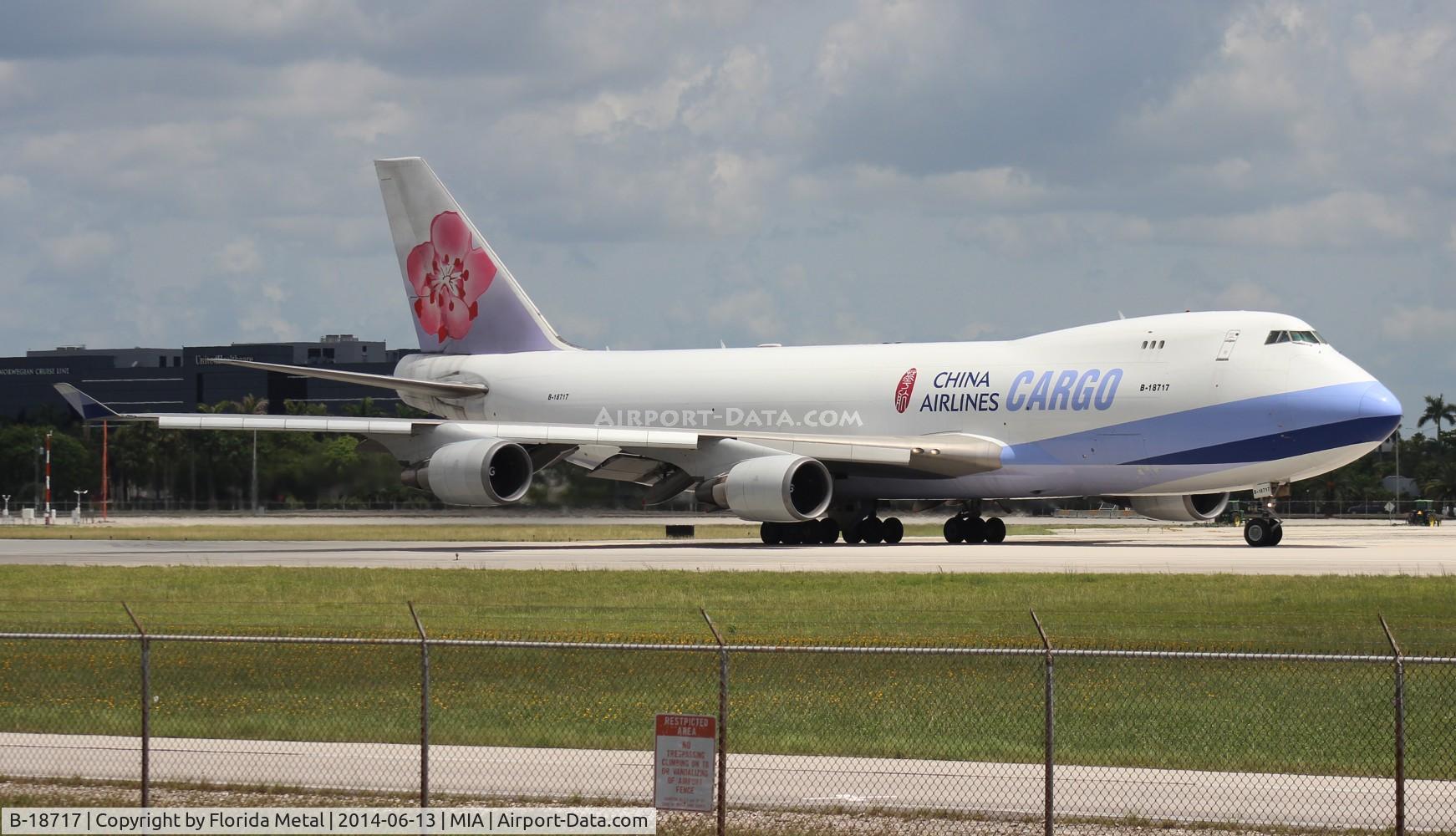 B-18717, 2004 Boeing 747-409F/SCD C/N 30769, China Airlines Cargo