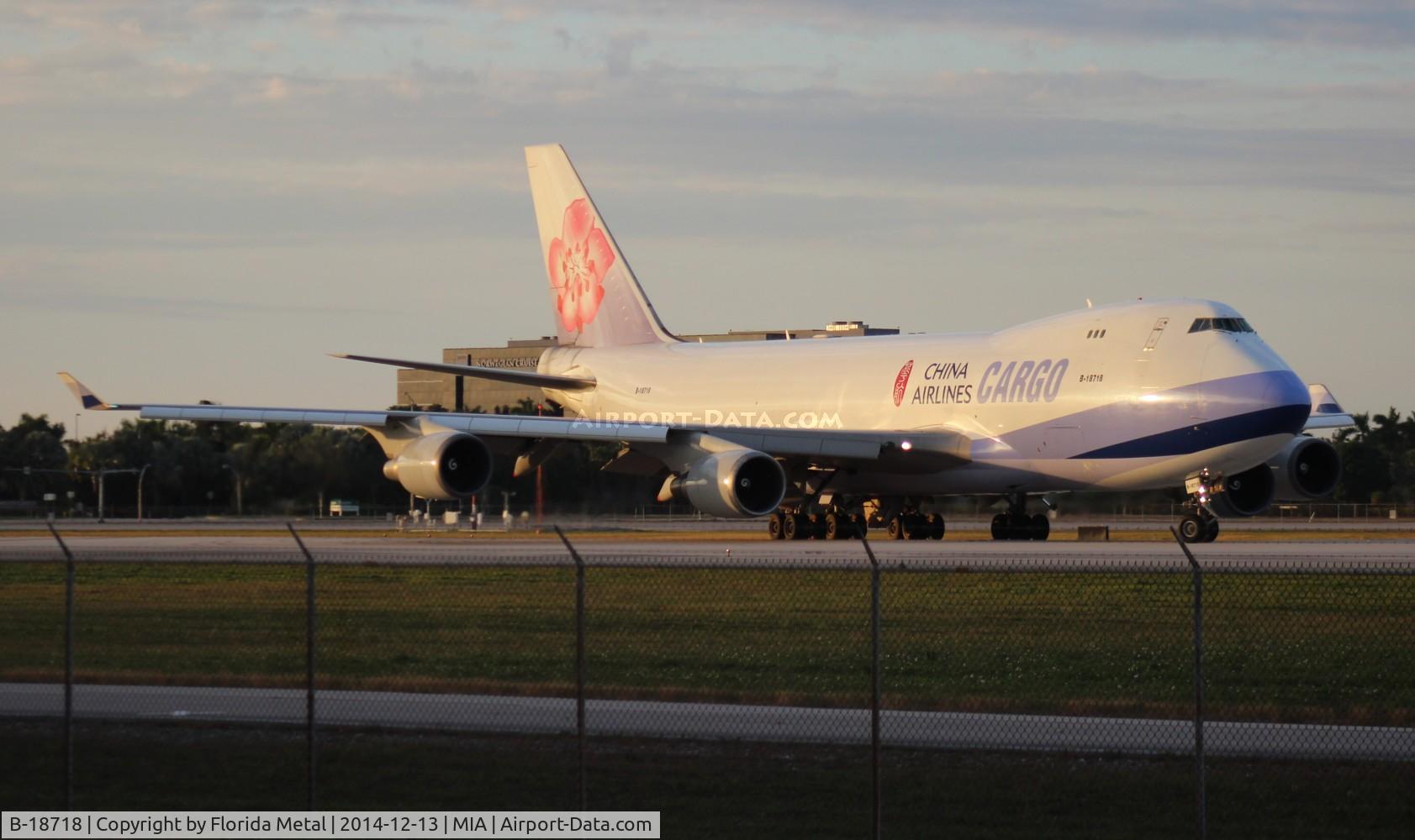 B-18718, Boeing 747-409F/SCD C/N 30770, China Airlines Cargo