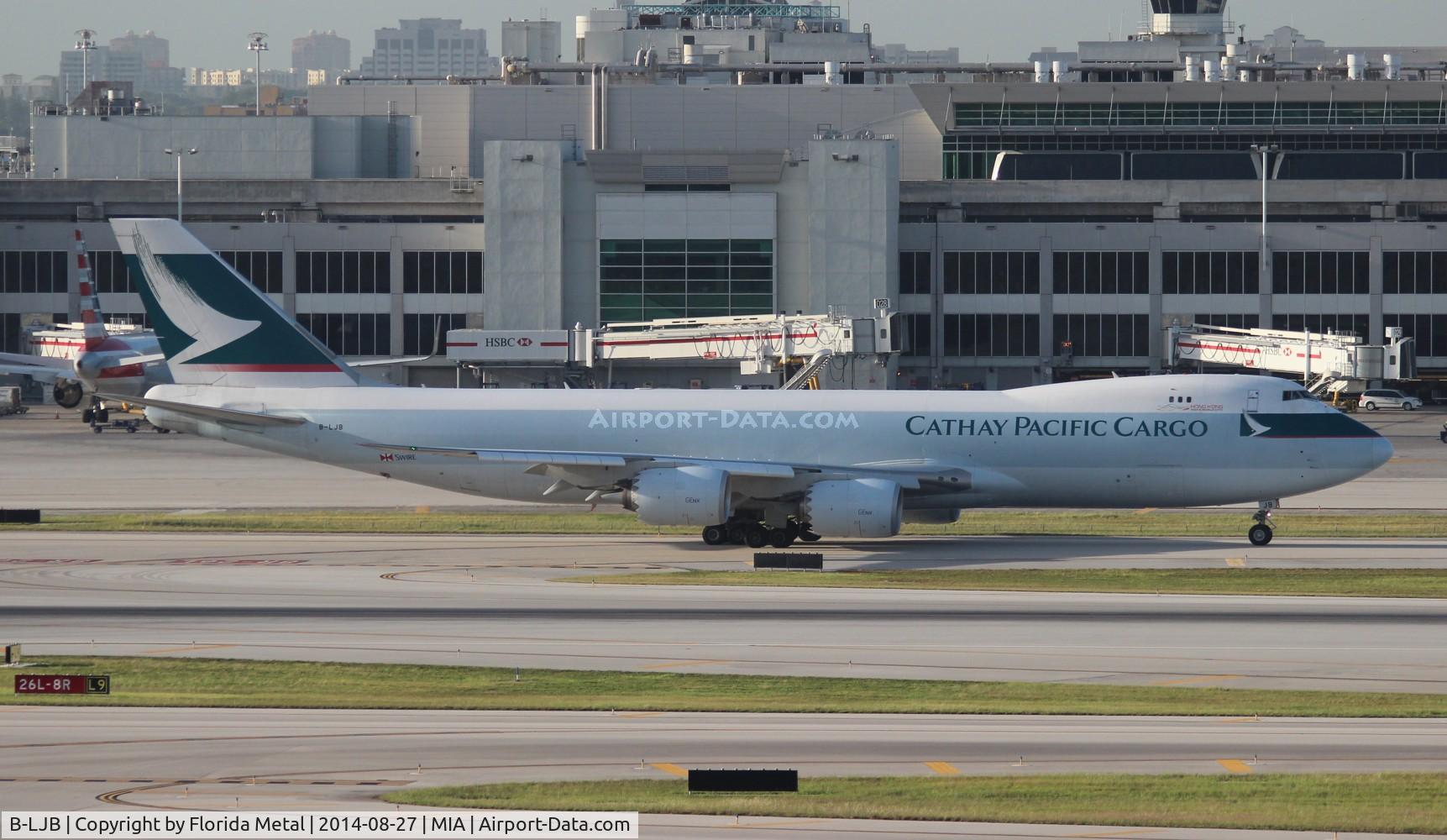 B-LJB, 2011 Boeing 747-867F/SCD C/N 39239, Cathay Cargo