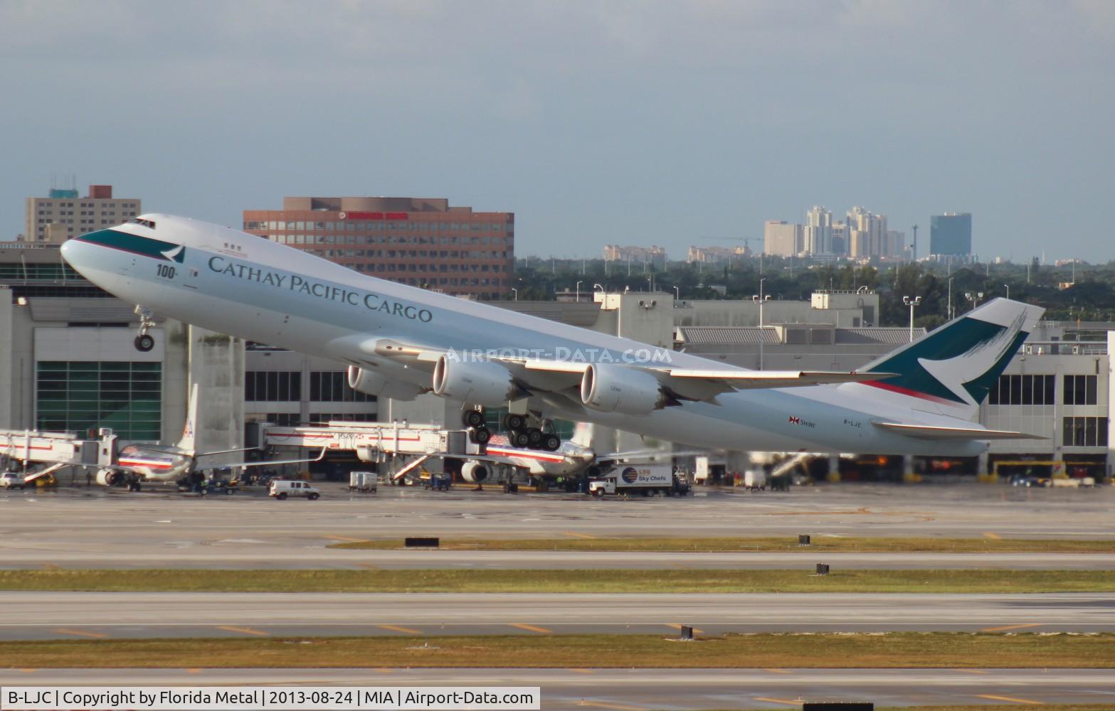 B-LJC, 2011 Boeing 747-867F/SCD C/N 39240, Cathay Cargo 747-800