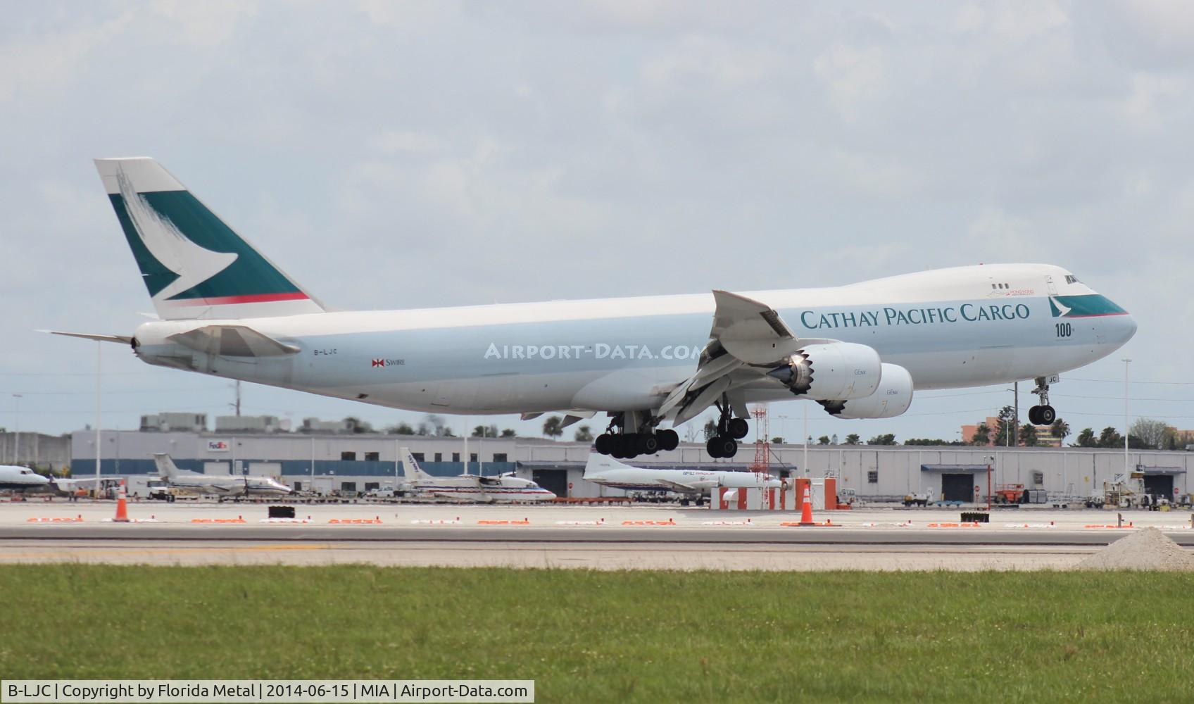 B-LJC, 2011 Boeing 747-867F/SCD C/N 39240, Cathay Cargo