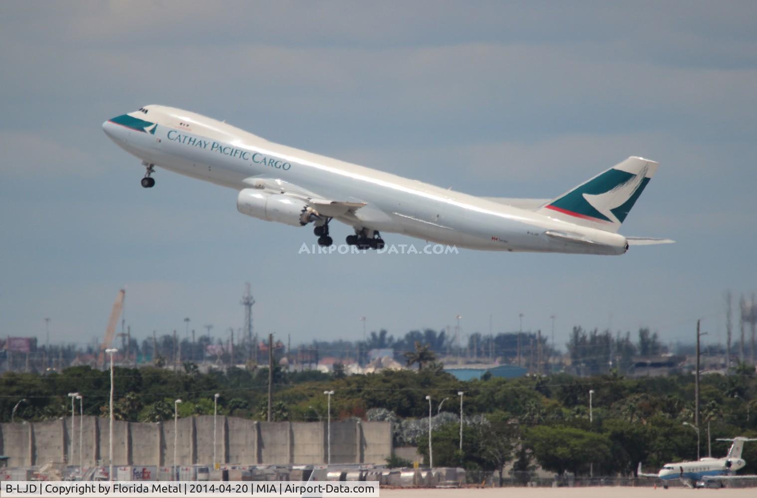B-LJD, 2013 Boeing 747-867F/SCD C/N 39241, Cathay Cargo