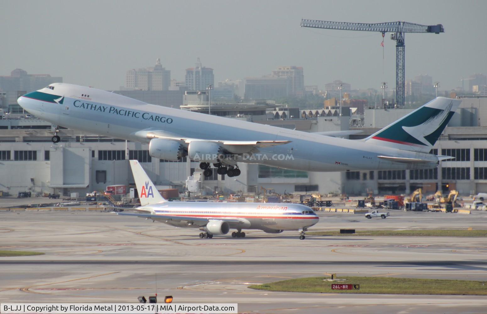 B-LJJ, 2012 Boeing 747-867F/SCD C/N 39246, Cathay Cargo