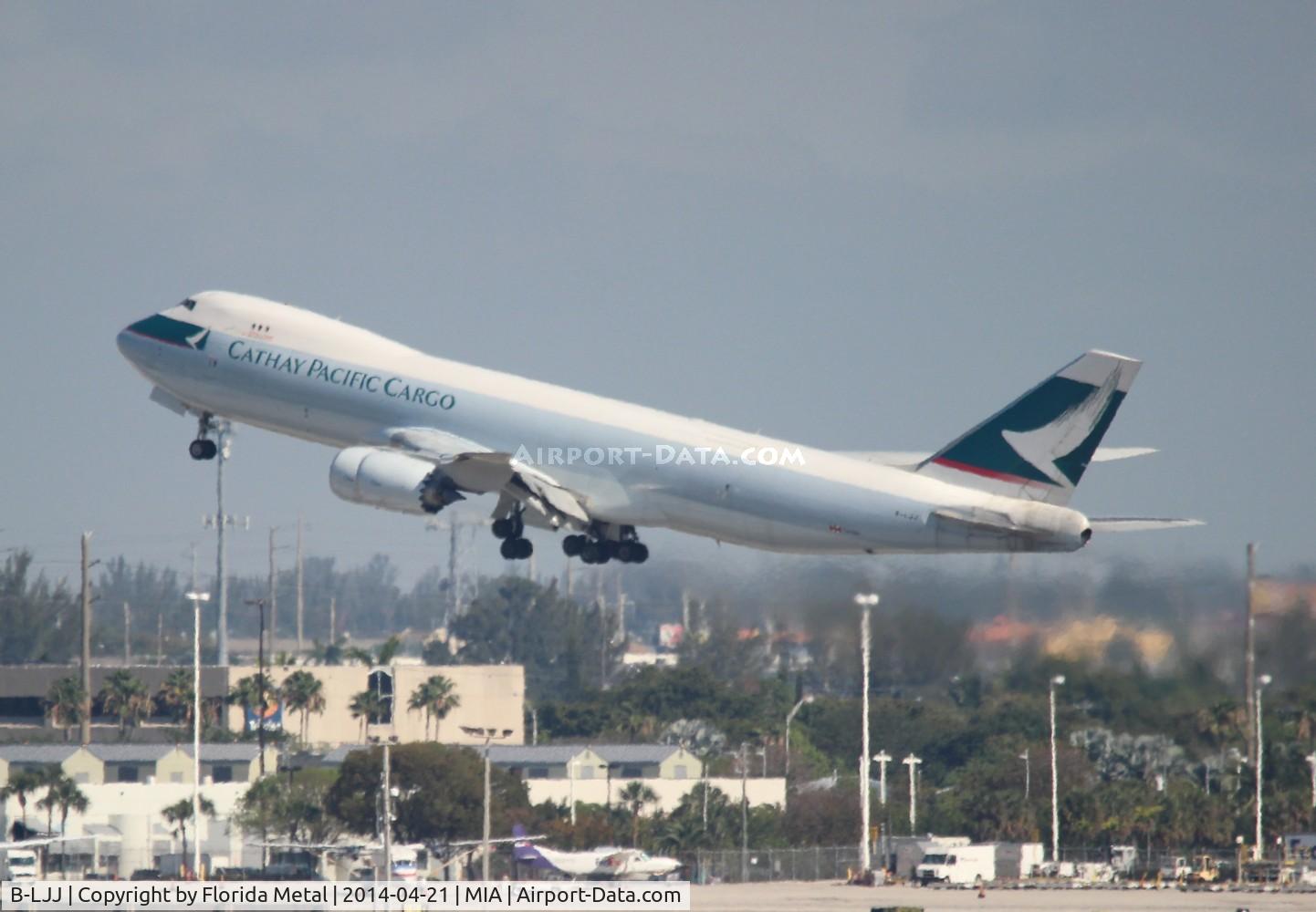 B-LJJ, 2012 Boeing 747-867F/SCD C/N 39246, Cathay Cargo