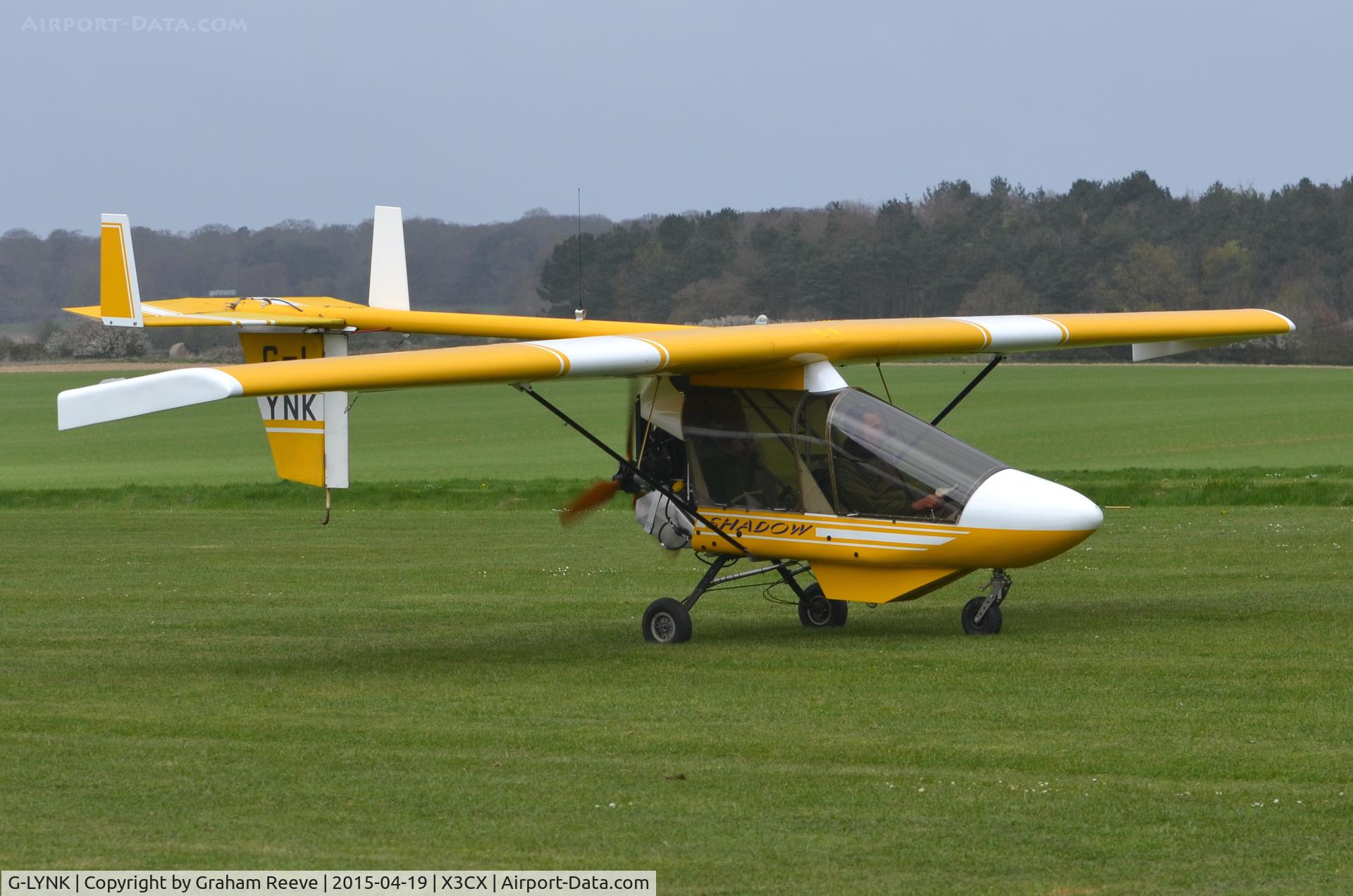 G-LYNK, 1998 CFM Shadow Series DD C/N 303-DD, About to depart from Northrepps.