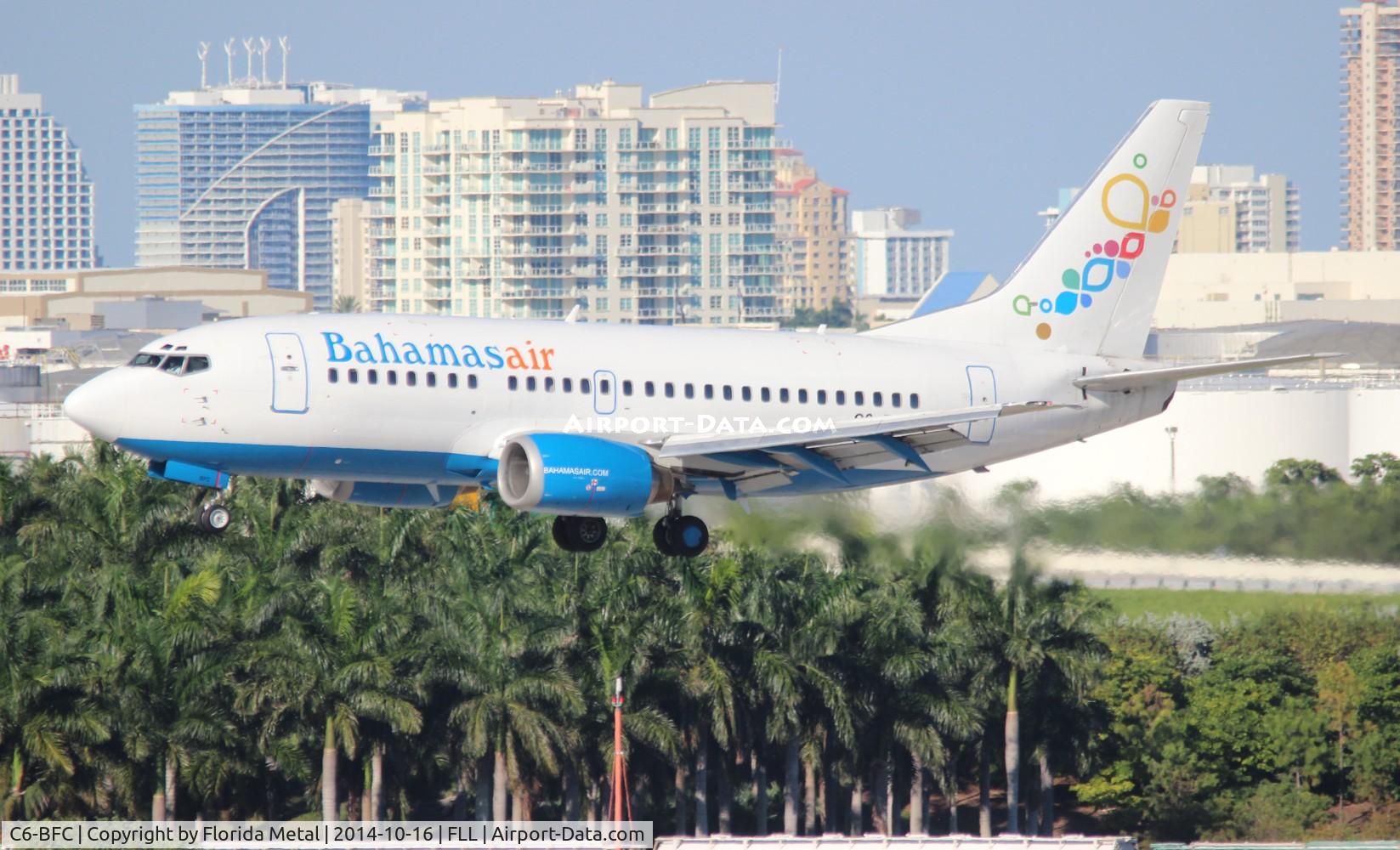 C6-BFC, 1997 Boeing 737-505 C/N 27631, Bahamas Air