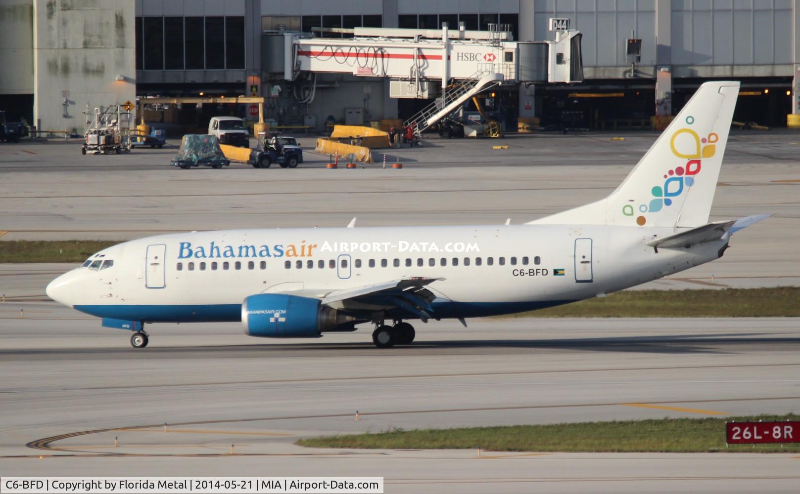 C6-BFD, 1993 Boeing 737-5H6 C/N 26448, Bahamas Air