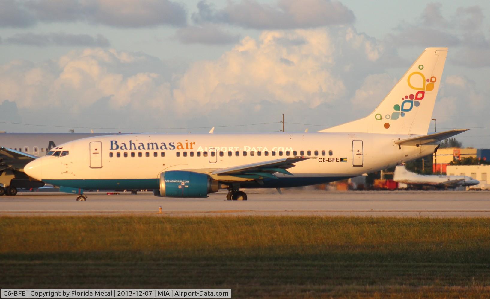 C6-BFE, 1993 Boeing 737-5H6 C/N 26450, Bahamas Air