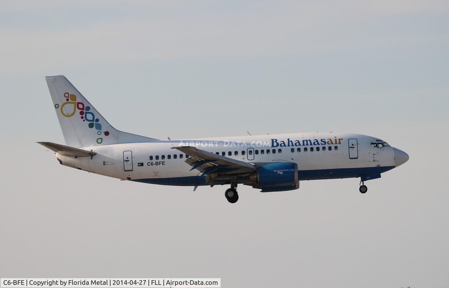 C6-BFE, 1993 Boeing 737-5H6 C/N 26450, Bahamas Air