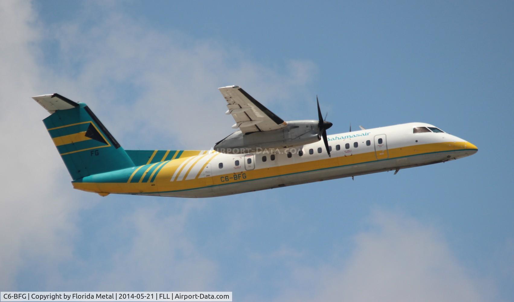 C6-BFG, 1991 De Havilland Canada DHC-8-311 Dash 8 C/N 288, Bahamas Air