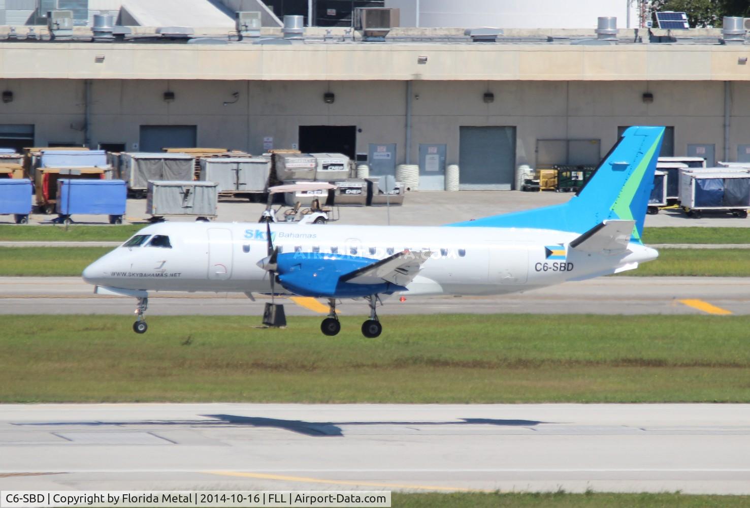 C6-SBD, 1985 Saab-Fairchild SF340 C/N 340A-021, Sky Bahamas