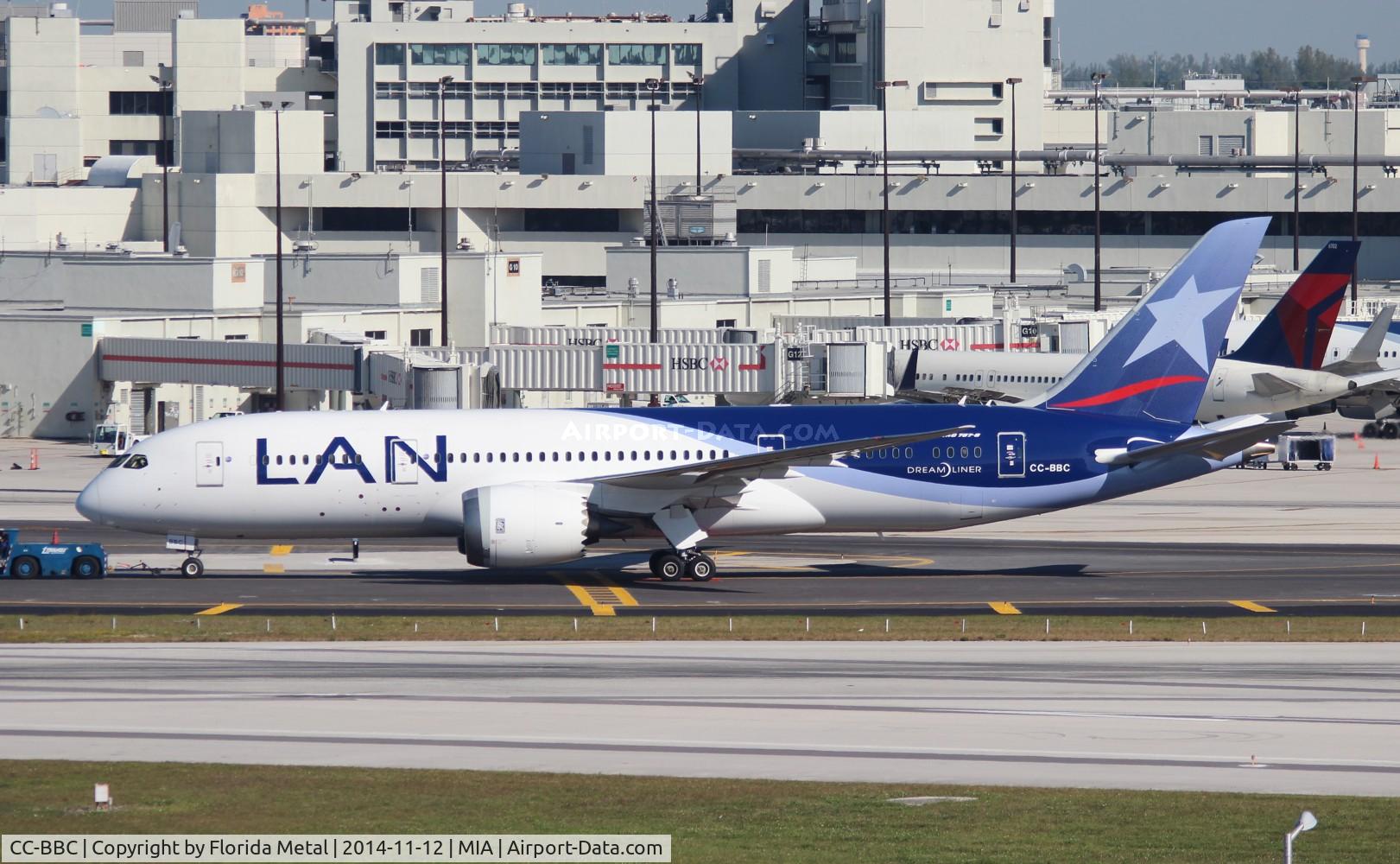 CC-BBC, 2012 Boeing 787-8 Dreamliner C/N 38472, LAN 787
